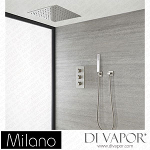 Milano SBTR1611N Hunston Brushed Nickel Thermostatic Shower (2 Outlet) Spare Parts