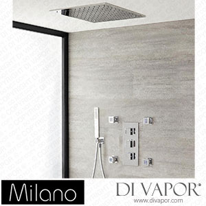 Milano SBTRD1103 Arvo Chrome Thermostatic Shower with Diverter (3 Outlet) Spare Parts