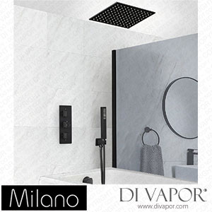 Milano SBTRD1125BL Preto Black Thermostatic Shower with Diverter (3 Outlet) Spare Parts