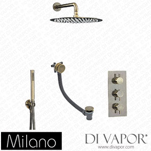 Milano SBTRD1216ABN Monet Thermostatic Shower with Diverter Spare Parts