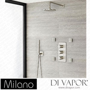 Milano SBTRD1504N Ashurst Brushed Nickel Thermostatic Shower with Diverter (3 Outlet) Spare Parts