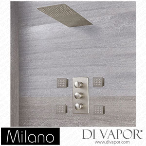 Milano SBTRD1509N Ashurst Brushed Nickel Thermostatic Shower with Diverter (3 Outlet) Spare Parts