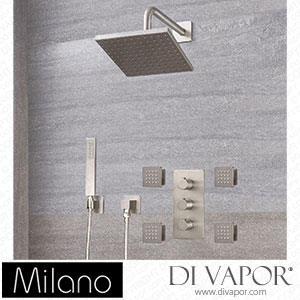 Milano SBTRD1603N Hunston Brushed Nickel Thermostatic Shower with Diverter (3 Outlet) Spare Parts