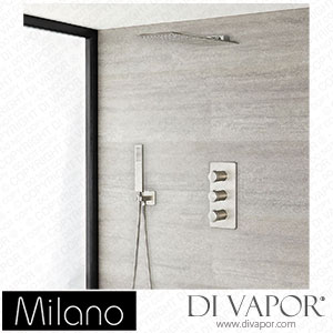 Milano SBTRD1607N Hunston Brushed Nickel Thermostatic Shower with Diverter (3 Outlet) Spare Parts