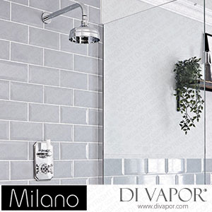 Milano SBTW1401 Elizabeth Chrome and White Traditional Thermostatic Shower (1 Outlet) Spare Parts