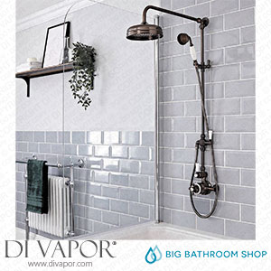 Big Bathroom Shop SBTW3102OR Milano Elizabeth - Oil Rubbed Bronze Traditional Twin Exposed Thermostatic Shower with Grand Rigid Riser Rail (2 Outlet) Spare Parts