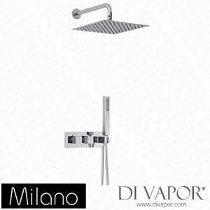 Milano SBTWD1109 Arvo Chrome Thermostatic Shower with Diverter (2 Outlet) Spare Parts