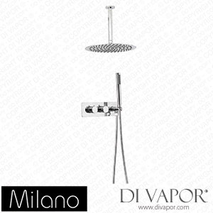 Milano SBTWD1208 Mirage Chrome Thermostatic Shower with Diverter (2 Outlet) Spare Parts