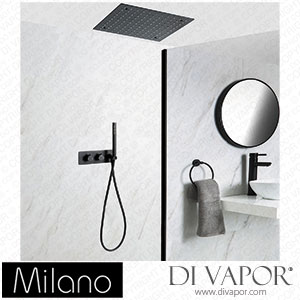 Milano SBTWD1210B Nero Black Thermostatic Shower with Diverter (2 Outlet) Spare Parts