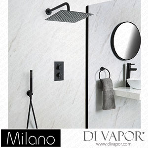 Milano SBTWD1212B Nero Black Thermostatic Shower with Diverter (2 Outlet) Spare Parts