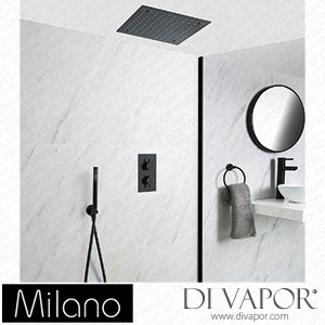 Milano SBTWD1213B Nero Black Thermostatic Shower with Diverter (2 Outlet) Spare Parts