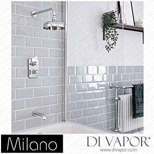 Milano SBTWD1402 Elizabeth Chrome and White Traditional Thermostatic Shower with Diverter (2 Outlet) Spare Parts