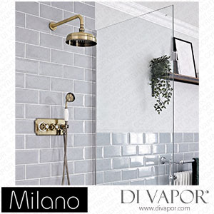 Milano SBTWD1407AB Elizabeth Brushed Gold Traditional Thermostatic Shower with Diverter (2 Outlet) Spare Parts