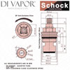 Schock Lever Hot Tap Cartridge Diagram