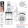 Schock Quarter Hot Tap Cartridge Diagram