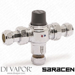 Saracen W171676 TMV2/3 2 In 1 Thermostatic Mixing Valve 15mm Spare Parts