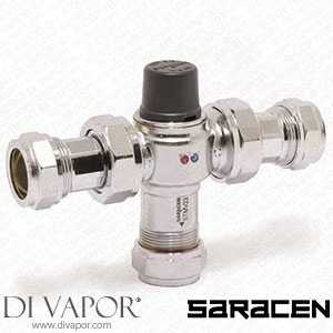 Saracen W171677 TMV2/3 2 In 1 Thermostatic Mixing Valve 22mm Spare Parts