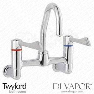 Twyford Sola 1/2 Bib Tap Wall Mounted Swivel Nozzle (SF1099CP) Spare Parts