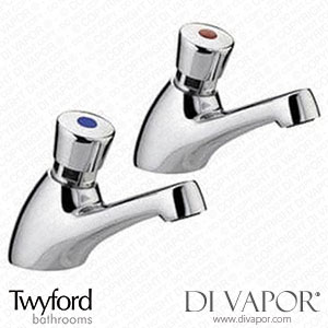 Twyford Sola 1/2 Non-Concussive Taps (Pair) (SF2152CP) Spare Parts