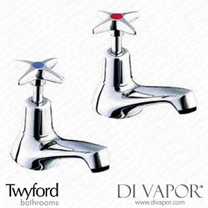 Twyford Sola 1/2 Pillar Taps X Head (Pair) (SF2201CP) Spare Parts