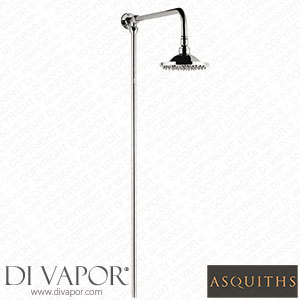 Asquiths Traditional Rigid Riser Kit with 150mm Shower Head - SHE5153 - Spare Parts