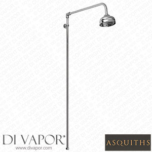 Asquiths Traditional Rigid Riser Kit with 100mm Shower Head - SHE5156 - Spare Parts