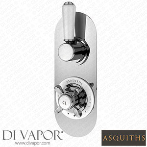 Asquiths Restore Twin Concealed Shower Valve with Diverter - SHE5315 Spare Parts