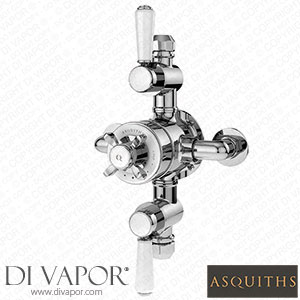 Asquiths Restore Triple Exposed Shower Valve - SHE5319 Spare Parts