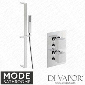 Mode Bathrooms SHK01A Ellis Thermostatic Twin Shower Valve and Riser Rail Set Spare Parts