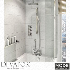 Mode Banks Triple Thermostatic Complete Shower Set with Bath Filler Sliding Rail and Ceiling Shower Head - SHKSET017A Spare Parts