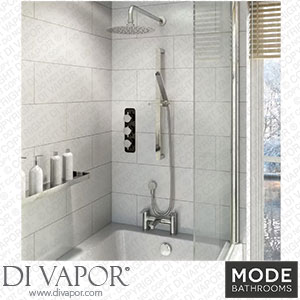 Mode Heath Triple Thermostatic Complete Shower Set with Bath Filler Sliding Rail and Wall Shower Head - SHKSET033A Spare Parts