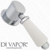 Flow Control Handle for KVit Kartell Klassique Shower Thermostatic Concealed SHO043KLXHF Shower