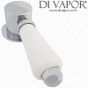 Flow Control Handle for KVit Kartell Viktory Thermostatic Concealed Shower