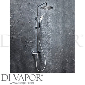 Vellamo SHOWER009 Cool Touch Thermostatic Shower Set with Large Thin Fixed Head Spare Parts