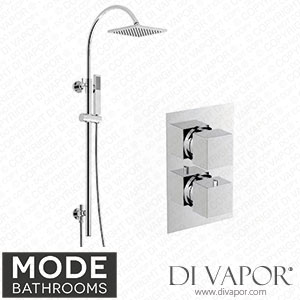 Mode Bathrooms SHSET005 Ellis Thermostatic Shower Valve and Riser Rail Set Spare Parts