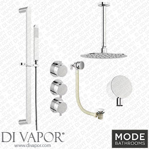 Mode Hardy Thermostatic Shower Valve with Complete Ceiling Shower Bath Set - SHSET086 Spare Parts