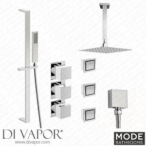 Mode Cooper Thermostatic Shower Valve with Complete Ceiling Shower Set - SHSET102 Spare Parts