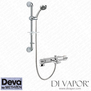 Deva SHTLV106/1B Lever Thermostatic Bath Shower with Slide Rail Kit Spare Parts