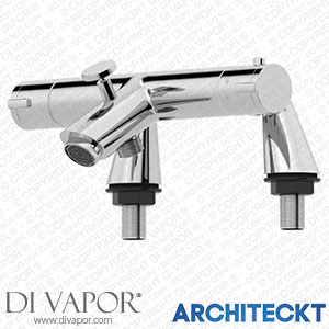 Architeckt SHWVDKWL Luxury Bathroom Bath Filler Shower Mixer Tap Valve Only Thermostatic Chrome Spare Parts