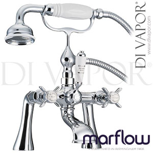 Marflow SJ320CPEH St James England Handle Bath Shower Mixer with Fixed Centres Spare Parts