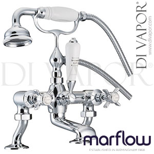 Marflow SJ330CPEH St James England Handle Bath Shower Mixer with Cranked Centres Spare Parts