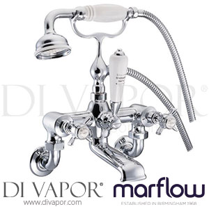 Marflow SJ350CPEH St James England Handle Wall Mounted Bath Shower Mixer Spare Parts