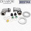 Bristan SKINLET 15CP Elbow Kit Spare