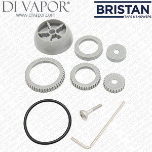 Bristan SKTFP3000-5 Shower Spray Ring Kit (Grey)