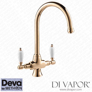 Deva SM056/501 Georgian Mono Sink Mixer - Gold Spare Parts