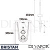 Bristan SM385-W Spare Parts Diagram