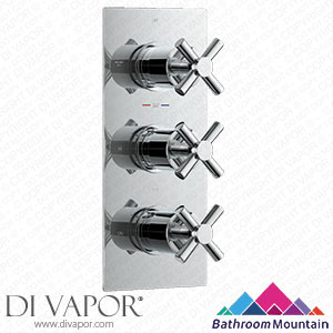 Bathroom Mountain SM686 Chrome Crosshead Thermostatic Shower Valve - 3 Outlets Spare Parts