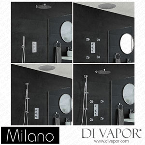 Milano SMLMSMVL Mirage Chrome Thermostatic Shower System Spare Parts