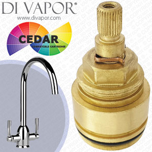 San Marco Cedar Cold Tap Cartridge with Bush Compatible Spare SMR5163