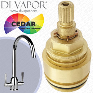 San Marco Cedar Hot Tap Cartridge with Bush Compatible Spare SMR5164